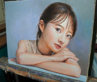 吉田肖像画塾参加者肖像画作品